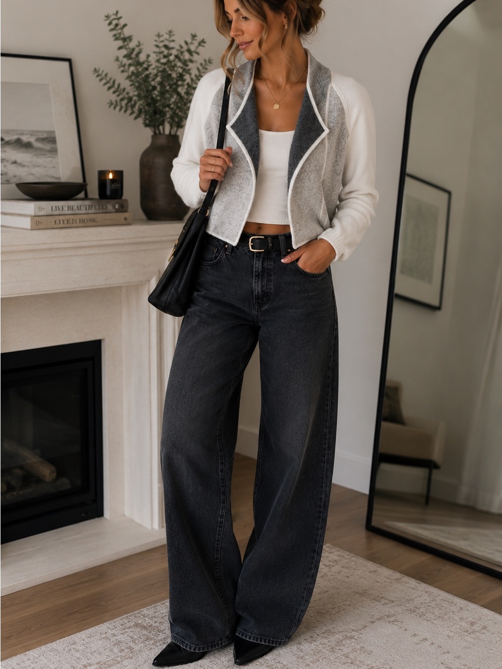 LOFT Cropped Sweater - Picture 1 of 10